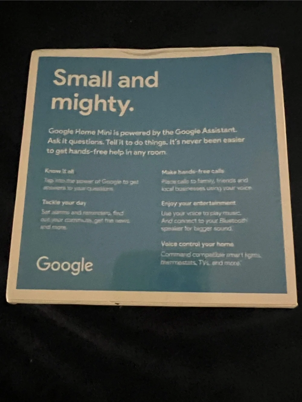 Google Home Mini